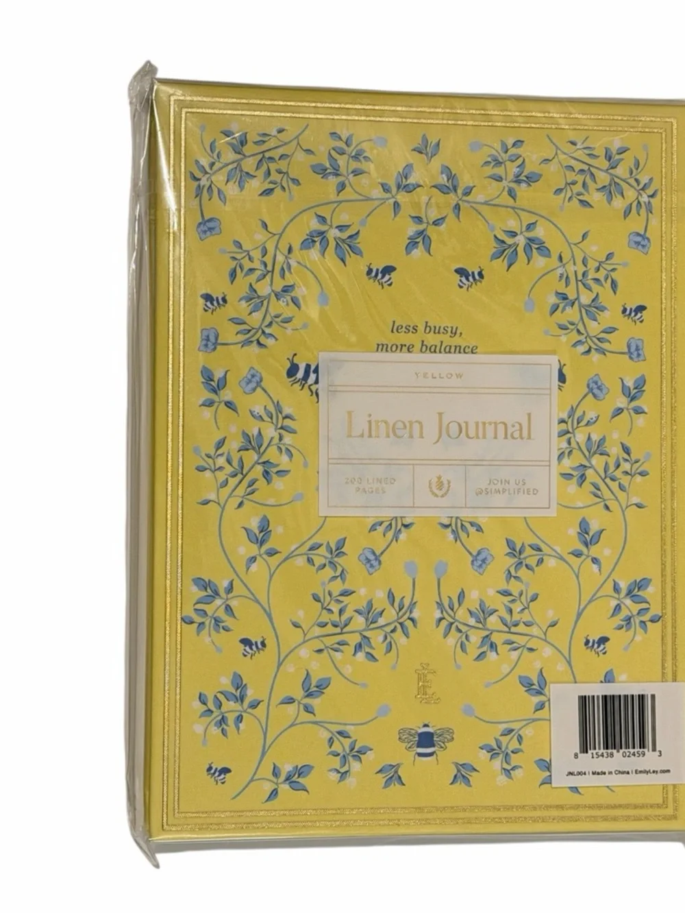 Simplified Linen Journal